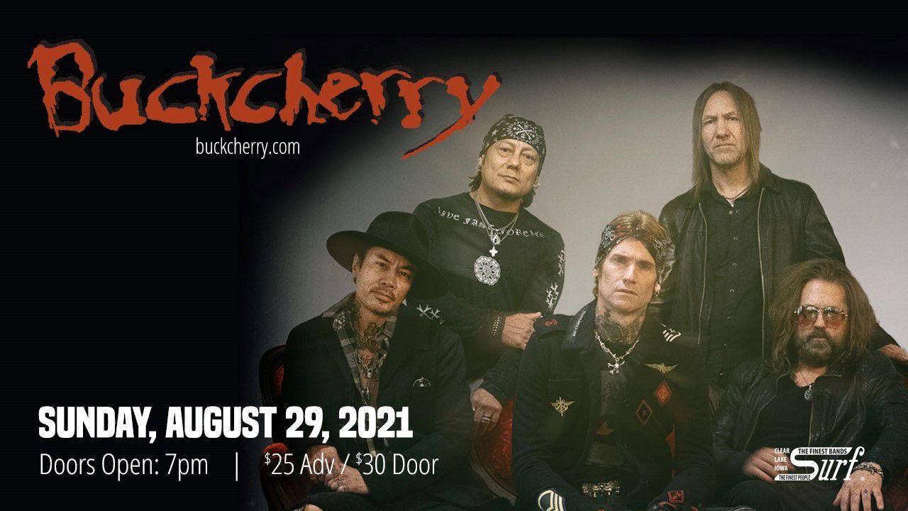 Surf Ballroom- Buckcherry
